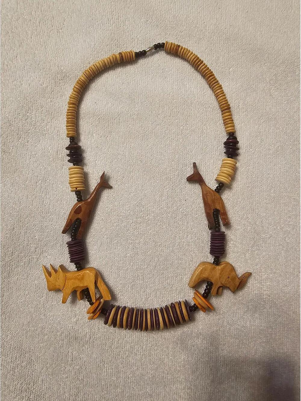 Wood Safari Necklace